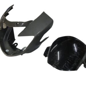 Headlight Visor Fit For TVS Apache Rtr 160 180cc Glossy Titanium Grey