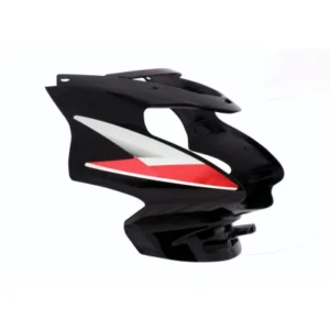 Headlight Visor Fit For TVS Star Sport Old Model Black red Sticker