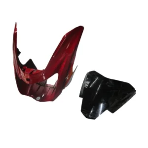 Headlight Visor Fit For TVS Starcvti 110 Cc horse Type Flame Red