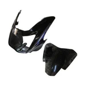 Headlight Visor Fit For TVS Starcvti 110 Cc New Model Black purple Sticker