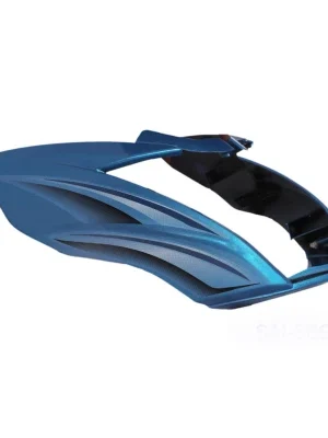 Headlight Visor Fit For TVS Victor New Model T 2 Blissful Blue Without Glass