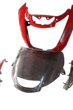 Headlight Visor Fit For With Glass Garnish Hero Cbz Xtreme Sports Red