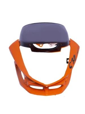 Headlight Visor Fit For With Glass Garnish Hero Cbz Xtreme Vibrant Orange