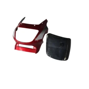 Headlight Visor Fit For With Glass Hero Ambition Candy Blazing Red