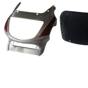Headlight Visor Fit For With Glass Hero Ambition Sparkle Silver