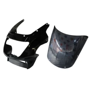 Headlight Visor Fit For With Glass Hero Cbz Black