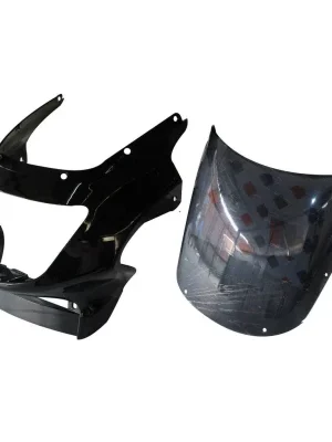 Headlight Visor Fit For With Glass Hero Cbz Black