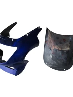 Headlight Visor Fit For With Glass Hero Cbz Excellent Blue