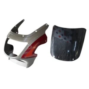 Headlight Visor Fit For With Glass Hero Cbz Starsilver Redorange Cone For Red Bike