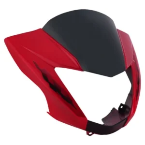 Headlight Visor Fit For With Glass Hero Glamour Latest New Model Type 4 Black Candy Blazing Red