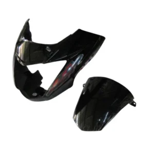 Headlight Visor Fit For With Glass Hero Glamour Latest New Model Type 4 Black red Sticker
