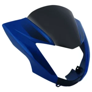 Headlight Visor Fit For With Glass Hero Glamour Latest New Model type 5 Techno Blue