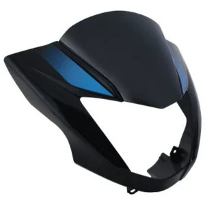 Headlight Visor Fit For With Glass Hero Glamour Latest New Model type 5 Black red Sticker