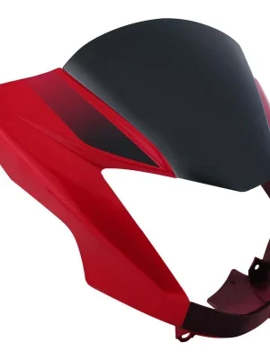 Headlight Visor Fit For With Glass Hero Glamour Latest New Model type 5 Candy Blazing Red