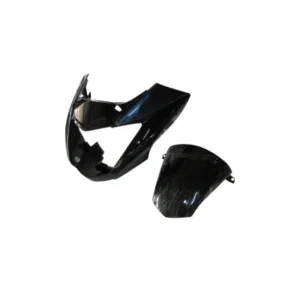 Headlight Visor Fit For With Glass Hero Glamour Latest New Model type 6 Black blue Sticker