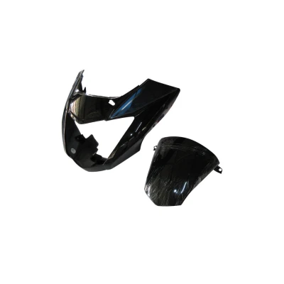 Headlight Visor Fit For With Glass Hero Glamour Latest New Model type 6 Black blue Sticker