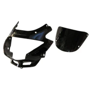 Headlight Visor Fit For With Glass Hero Glamour New Model Black blue