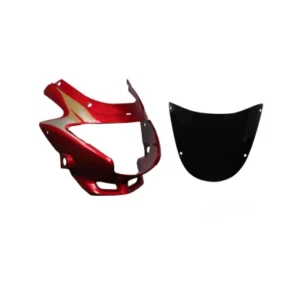 Headlight Visor Fit For With Glass Hero Glamour Old Model Candy Blazing Red
