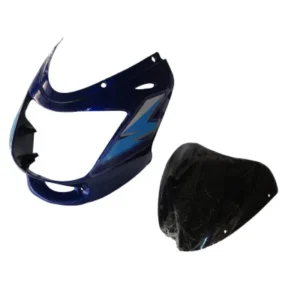 Headlight Visor With Glass Fit For Bajaj Caliber 115 Excellent Blue product image