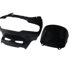 Headlight Visor With Glass Fit For Suzuki Fiero Black