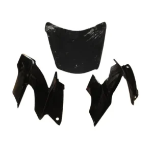 Headlight Visor With Glass Fit For TVS Apache Rtr 160 180 Cc New Model Black