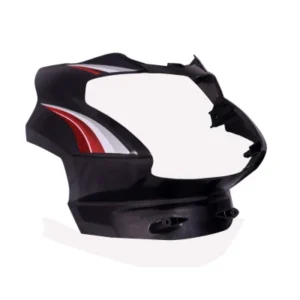 Headlight Visor With Glass Fit For TVS Star Sport Latest type 3 Geny Grey