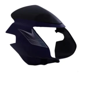 Headlight Visor With Glass Fit For TVS Starcity New Model Excellent Blue