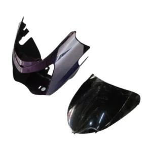 Headlight Visor With Glass Fit For TVS Starcity Old Model Red Purple