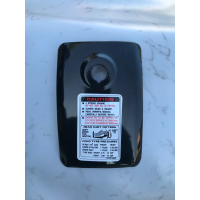 Petrol Tank Lid Plate For Hero Splendor Plus