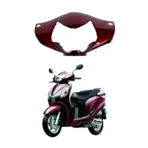 Aviator Headlight Visor maroon product image