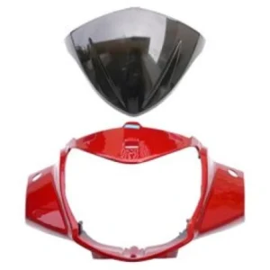 Head Light Visor Mask Hero Maestro Edge Red