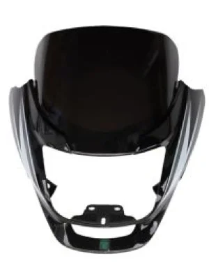 Head Light Visor Mask Hero Super Splendor Bk grey