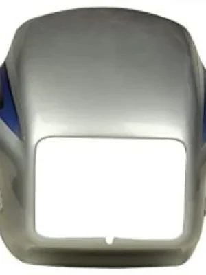 Head Light Mask for Hero Splendor New Model Silver