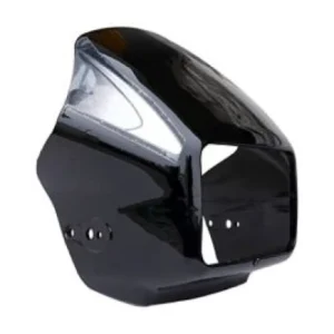 Head Light Mask for Hero Splendor Plus New Model A w Bk grey