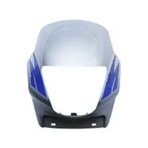 Head Light Mask for Hero Passion Plus Lite Silver blue