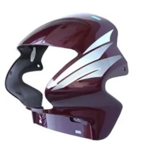 Head Light Mask for Hero Passion Plus A w W red