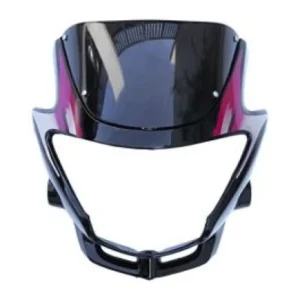 Head Light Mask for Hero Glamour O m Bk red