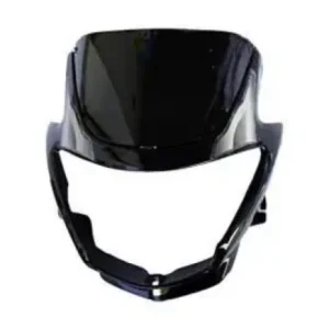 Head Light Mask for Hero Glamour New Model Bk grey