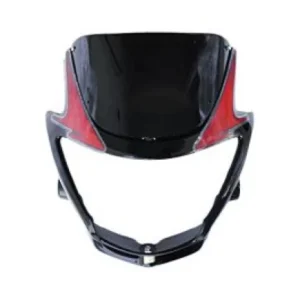 Head Light Mask for Hero Glamour Asfs 2010 Bk red
