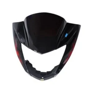 Head Light Mask for Hero Glamour Digital Bk red