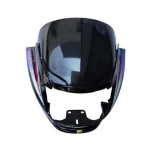 Head Light Mask for Hero Super Splendor 2018 Bk red