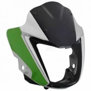Head Light Mask for Hero Splendor Ismrt P green