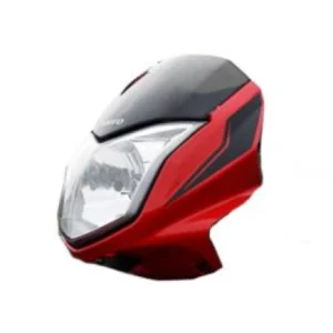 Head Light Mask for Hero Splendor Ismrt Bk red