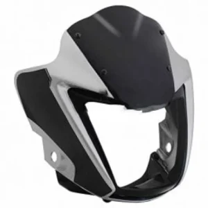 Head Light Mask for Hero Splendor Ismrt Bk grey