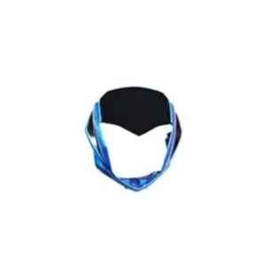 Head Light Mask for Hero Splendor Ismrt New Model 110cc Blue black
