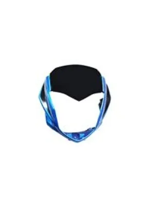 Head Light Mask for Hero Splendor Ismrt New Model 110cc Blue black