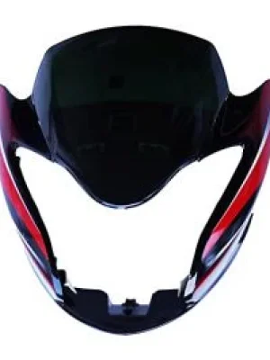 Head Light Mask for Hero Passion X pro 2018 t 2 Bk red