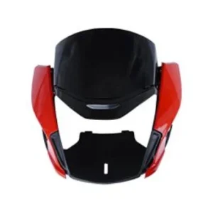 Head Light Mask for Hero Passion Pro Bs 6 2020 S red