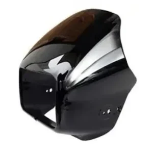 Head Light Mask for Hero Splendor Plus 2019 Bk silver