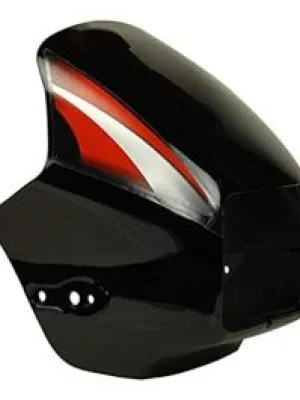 Head Light Mask for Hero Splendor Plus Bs 6 Bk red